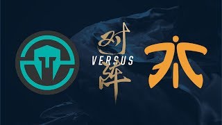 IMT vs. FNC | Group Stage Day 2 | 2017 World Championship | Immortals vs Fnatic