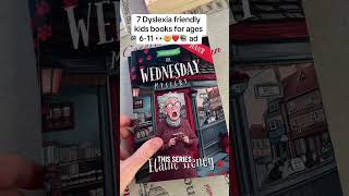 7 Dyslexia friendly kids books for ages 6-11 👀🤯❤️📚 ad #dyslexiaawareness #dyslexia #dyslexic