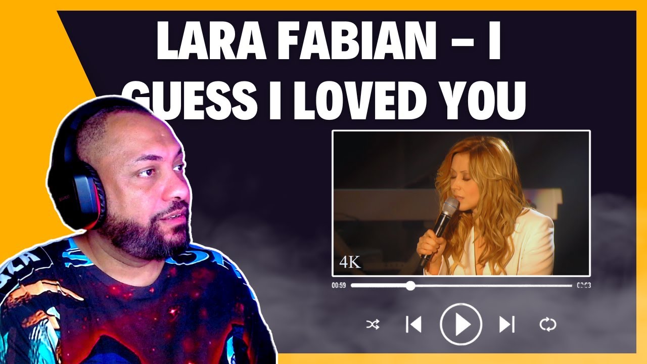 AMERICAN REACTS TO | Lara Fabian - I guess i loved you