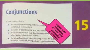 Class-7 English Grammar// Ch-15 "Conjunctions" full analysis, By-Mithilesh Sir