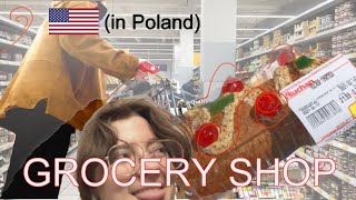 Grocery Haul! Shopping in Poland, costs, options, & local treats