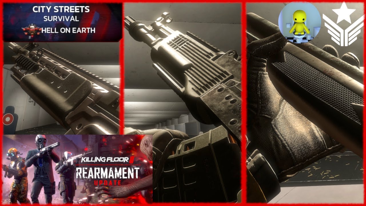 Killing Floor 3 Rearmament Update Commando (City Streets, Hell on Earth)