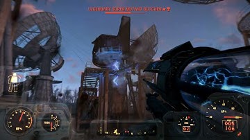 Fallout 4 - The Lost Patrol | Investigate Revere Satellite Array | Power Armor vs Super Mutants