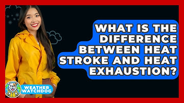 What Is The Difference Between Heat Stroke And Heat Exhaustion? - Weather Watchdog