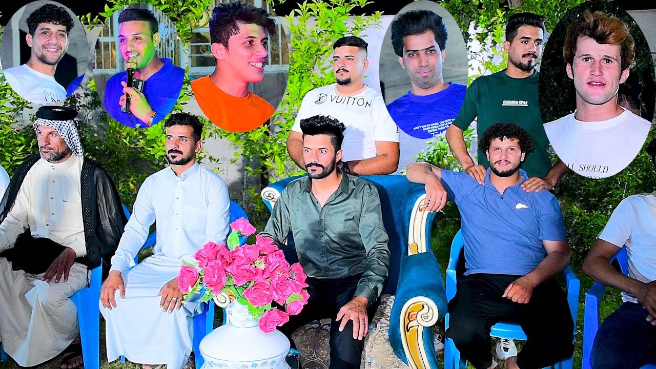 حفل زفاف حسين موحان الفنان صلاح البحر الف مبروك