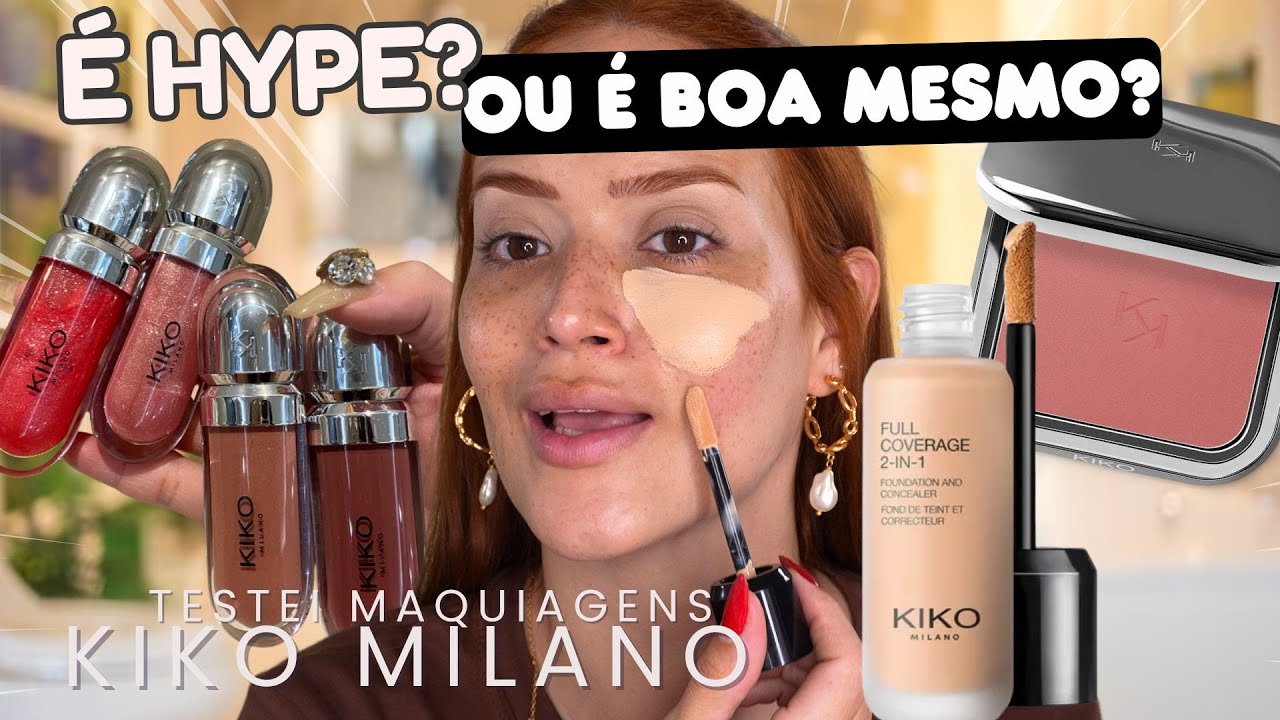 testei *makes da KIKO MILANO* vale a pena?