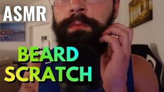 ASMR Tingly Beard Scratching and Brushing (No Talking)
