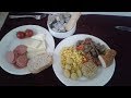 Завтрак в отеле "Класс море бич" 5* Махмутлар (Аланья)Турция 2018.