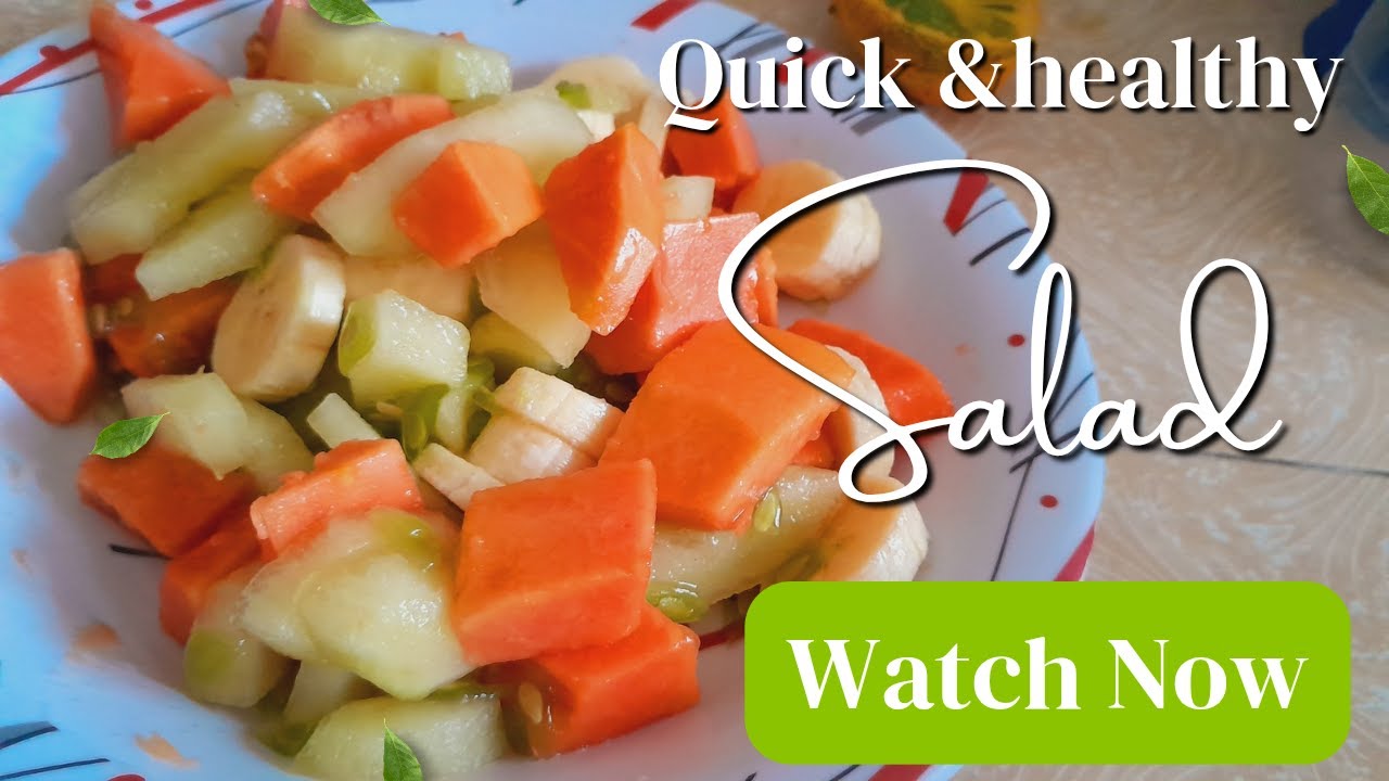 Mixed fruit salad recipe.