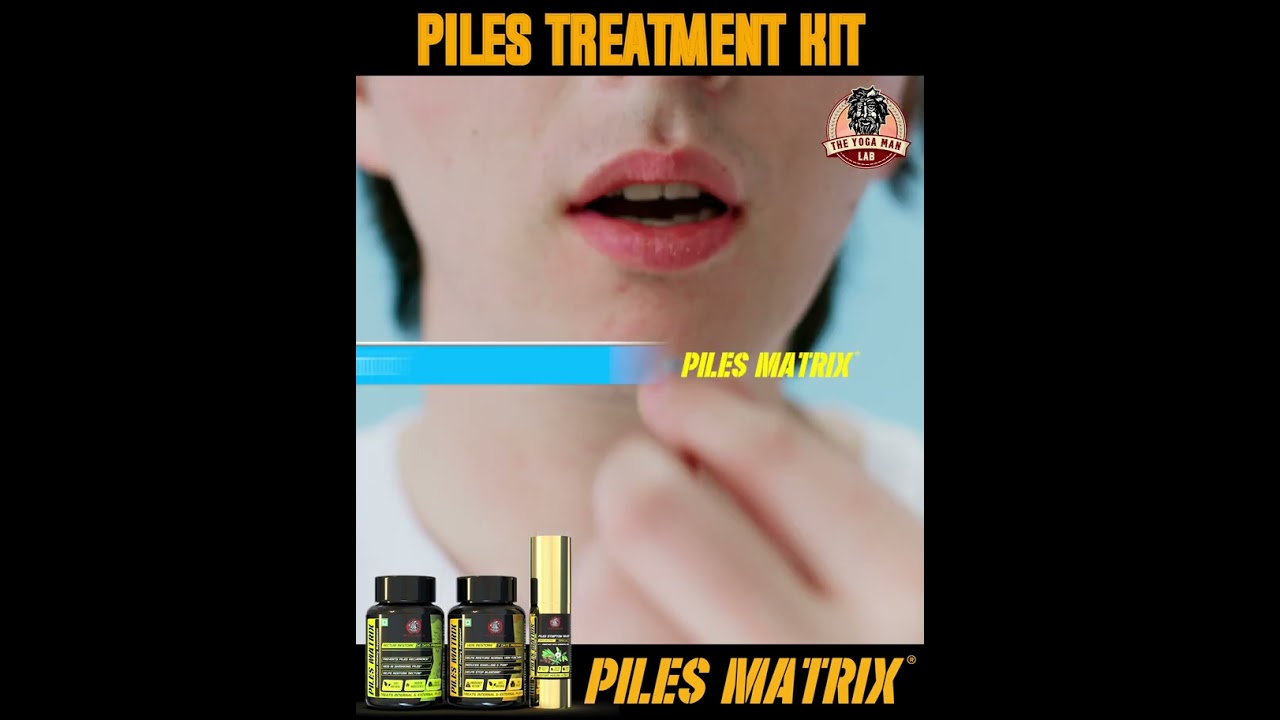 A Permanent Solution To Piles | Piles Matrix | THE YOGA MAN LAB