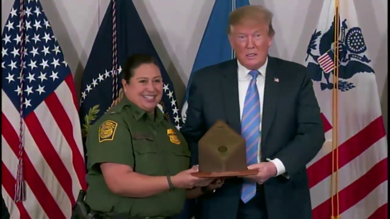 President Trump holds press conference before visiting border wall in ...