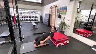 Reverse Nordic aka Human Knee Extension demonstration