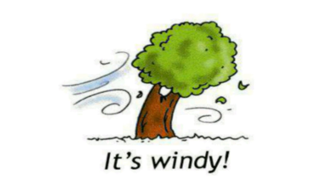 It s windy it s cold