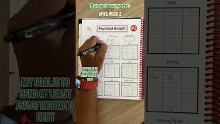 Budget with Me April Week 2
