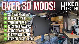 You Gotta See These EXTREME MODS!!! 5x10 EOR #hikertrailer