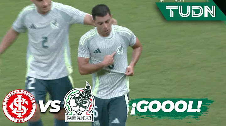 LIRA'S GOAL! Mexico takes the lead | Inter Porto Alegre 0-1 Mexico | 2025 International Friendly