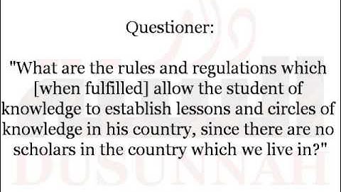 Do I need a Tazkiyah (Commendation) to Teach and Give Da