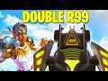 There Is Nothing Better Than Double R-99s With It&#39;s Newest Buff (Apex Legends Ranked)