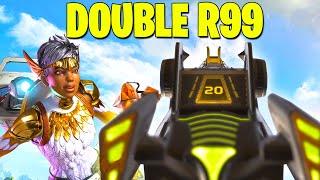 There Is Nothing Better Than Double R-99s With It's Newest Buff (Apex Legends Ranked)