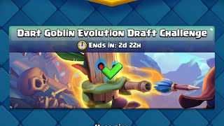 Winning the Dart Goblin Evolution Draft Challenge - Clash Royale