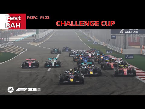 【F1 22】CHALLENGE  CUP バーレーン　観戦実況