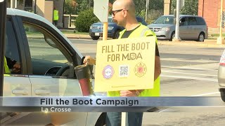 Local first responders continue the annual fill the boot campaign