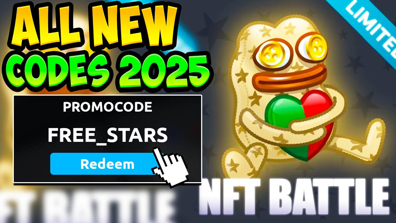 ALL WORKING NFT BATTLE CODES ROBLOX - All New NFT Battle Codes 2025 ...