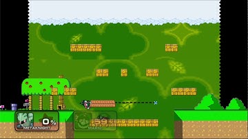 SSF2 Stage Mod- Super Mario World (Over Mushroom Kingdom 3)