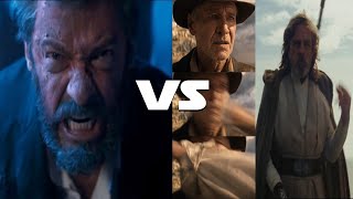 The Last Jedi vs Logan: How to (Not) Retire a Hero (featuring Dial of Destiny)