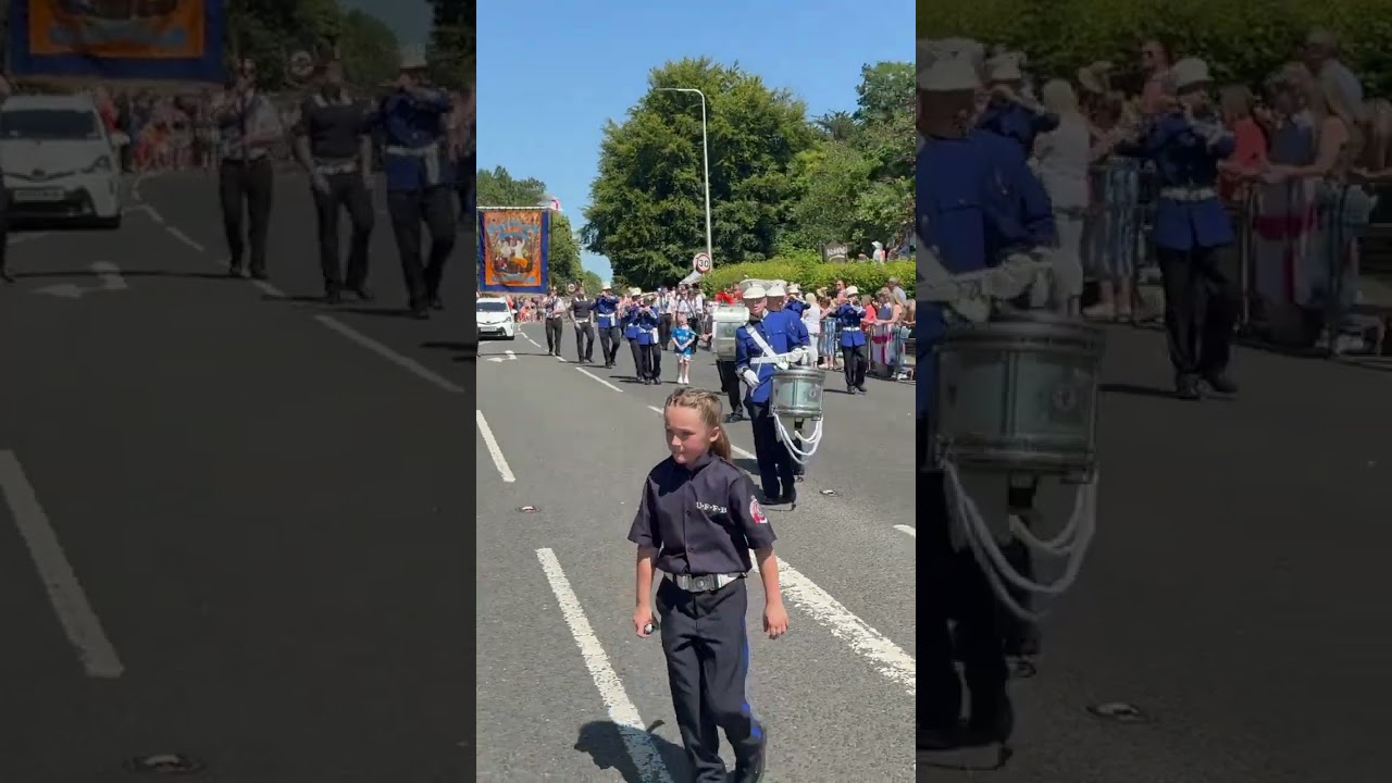 ULSTER FIRST FLUTE BAND @ SANDY ROW DISTRICT NUMBER 5 ENTERING THE FIELD 12TH JULY