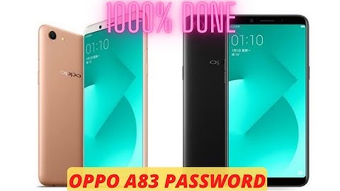 OPPO A83 (CPH1729)  Password unlock,pin,pattern, Remove MRT V3.36 1000% Done/ OPPO A83 LOCK MRT..