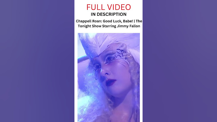 Chappell Roan: Good Luck, Babe! | The Tonight Show Starring Jimmy Fallon