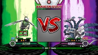 Altair vs Hades - Bakugan: Defenders of the Core