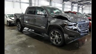 WRECKED 2020 RAM 1500 LIMITED REBUILD