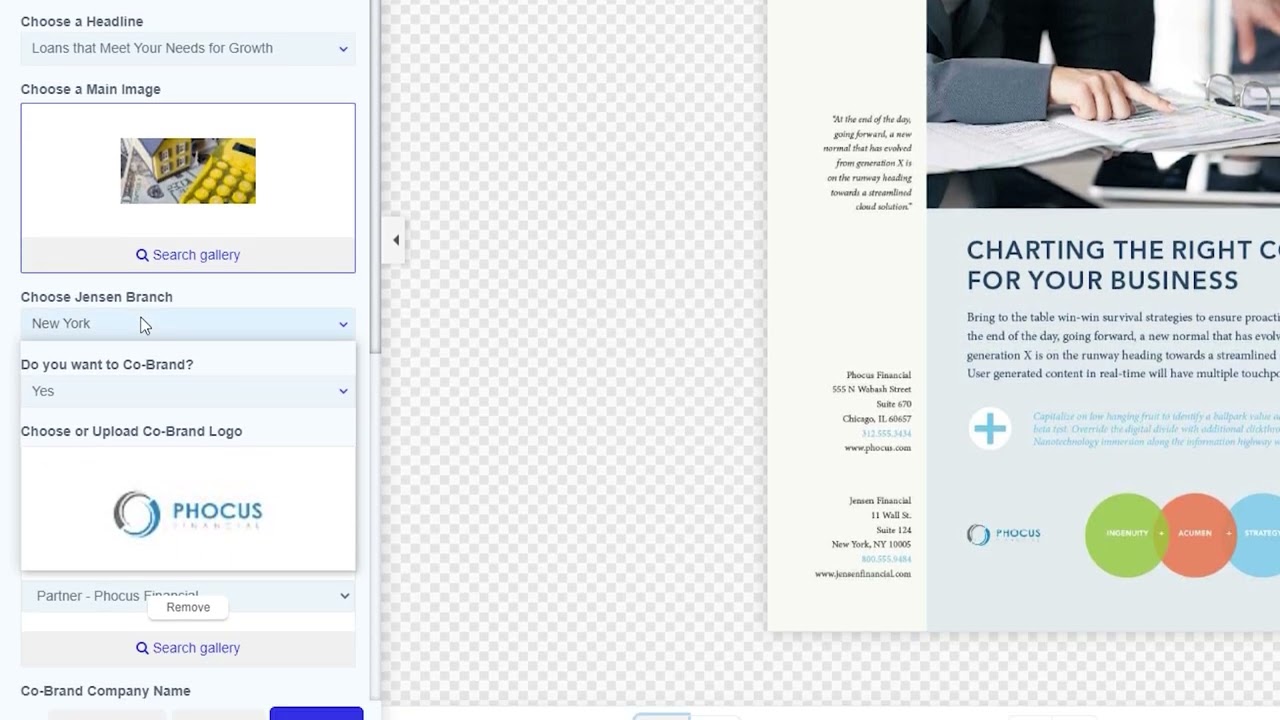 Document Customization