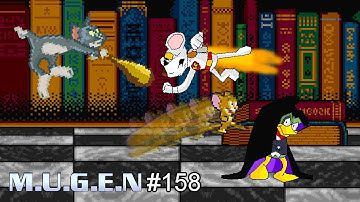 STP Mugen #158: Tom and Jerry vs Danger Mouse and Count Duckula
