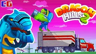 Новый дракон ХИЩНИК НЕБЕС Победил КРУТОГО БОССА Мультяшная игра Dragon Hills 2