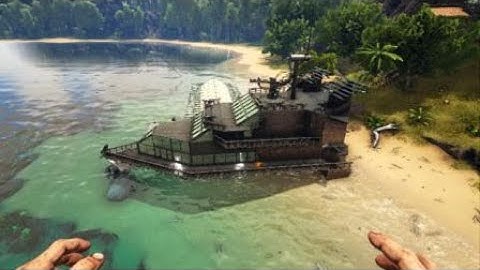 ARK: Survival Evolved_Lost Island Lighthouse And Raft build