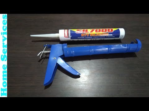 Silicone Sealant | How to Use Caulking Gun | How To Use Silicon Gun