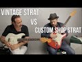 Vintage Strat vs Custom Shop Strat w Jason Sinay