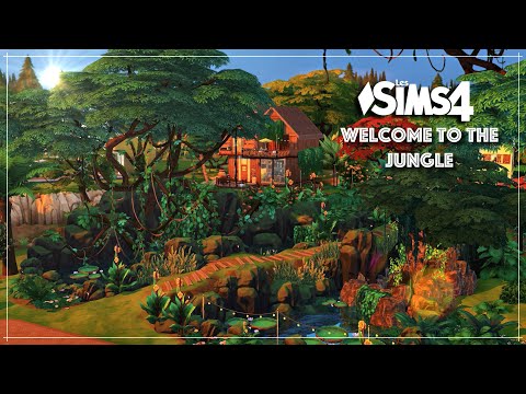 SPEEDBUILD (NO CC) : WELCOME TO THE JUNGLE - SIMS 4