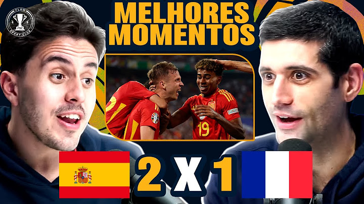 ESPANHA FINALISTA da EUROCOPA! (Espanha 2 x 1 França)
