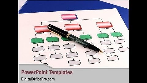 Flowchart PowerPoint Template Backgrounds - DigitalOfficePro #08371