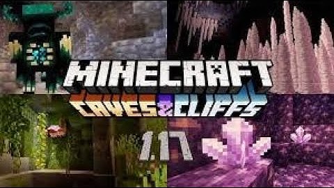 Download Minecraft 1.17 caves and cliffs update for free