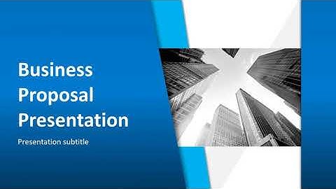 Animated Business Proposal Presentation For Professionals | Business Proposal Sample | SlideUpLift