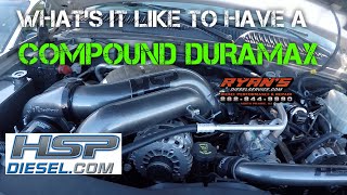 COMPOUND TURBO DURAMAX  MY THOUGHTS AFTER 1 MONTH