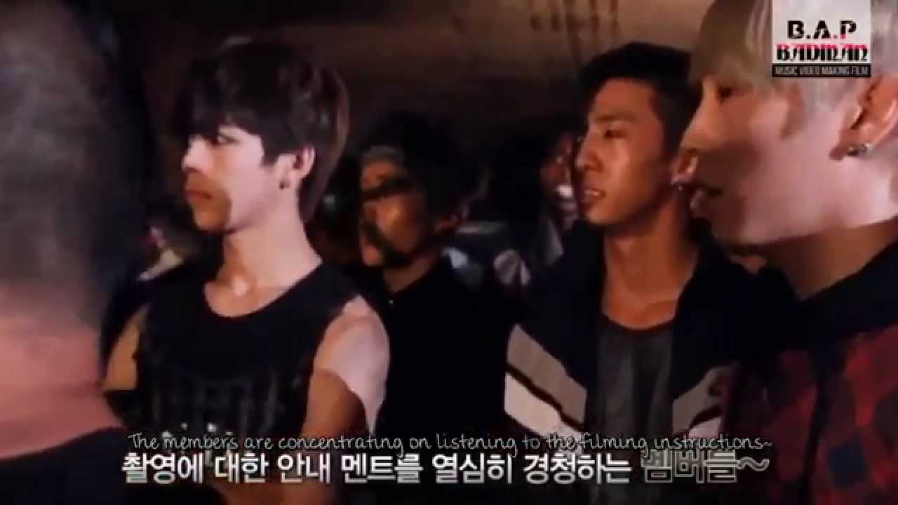 [ENG] B.A.P MV Making of BADMAN (Recording Take 4)