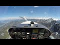 2017/4 VFR DA40 LOWI - LOWZ, Alps