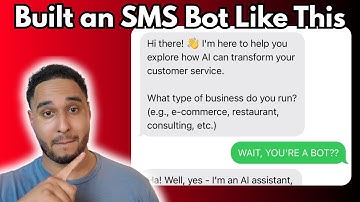 Built an AI Chatbot That Texts Customers