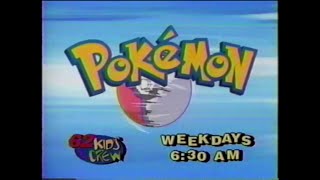 Pokmon  Syndication Promos 1998  1999